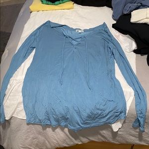 flowy long sleeve top